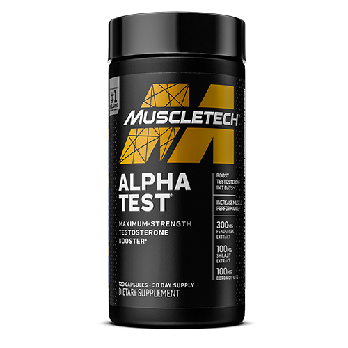 MUSCLETECH ALPHA TEST - Alpha Nutrition